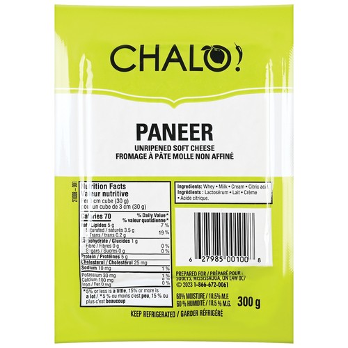 Chalo! Paneer Soft Cheese 300 g