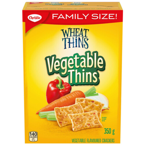 Christie Wheat Thins Crackers Vegetable 350 g