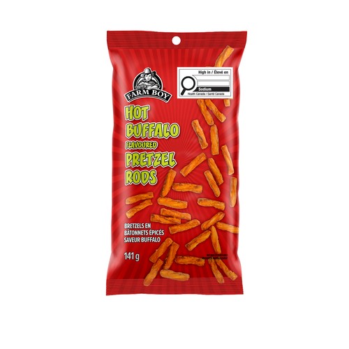 Farm Boy Pretzels Hot Buffalo 141 g