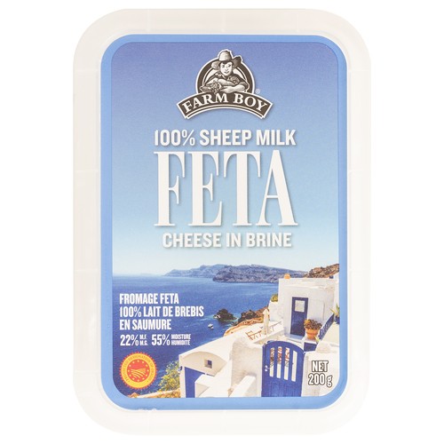 Farm Boy Feta Cheese In Brine Sheep Milk 200 g