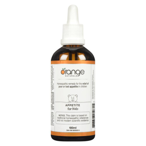 Orange Naturals Appetite For Kids Homeopathic Remedy 100 ml