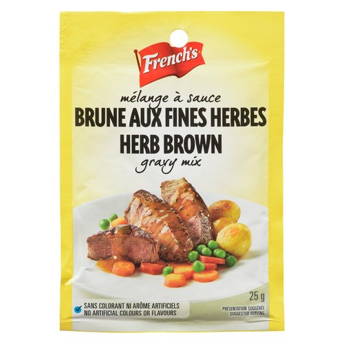 French's Gravy Mix Herb Brown 25g