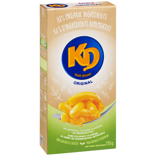 Kraft Dinner Simply Macaroni & Cheese Original 170 g
