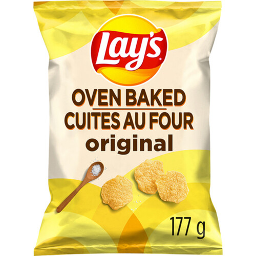 Lay's Oven Baked Potato Chips Original 177 g