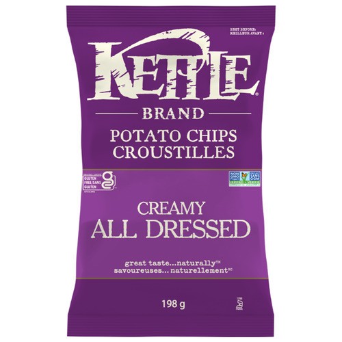 Kettle Brand Kettle Chips All Dressed 198 g