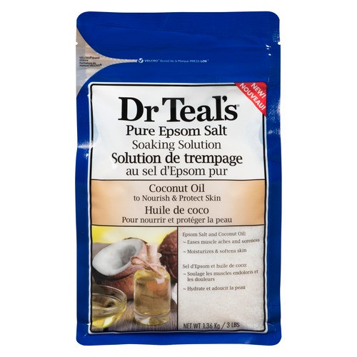 Dr. Teal's Epsom Salts Coconut Oil 1.36 kg