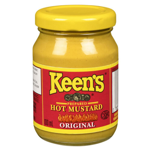 Keen's Prepared Hot Mustard Original Jar 100 ml