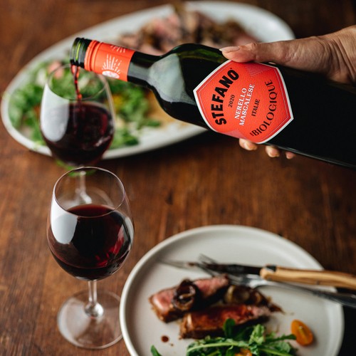 Stefano Organic Red Wine Nerello Mascalese 750 ml (bottle)