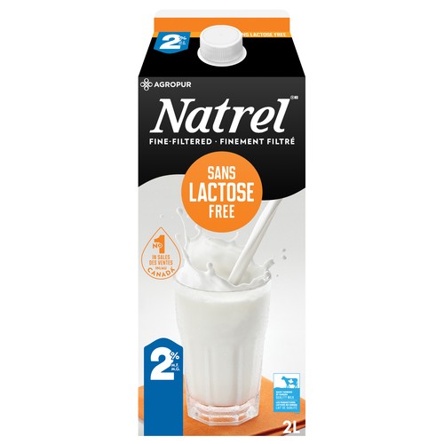 Natrel Lactose-Free 2% Milk 2 L