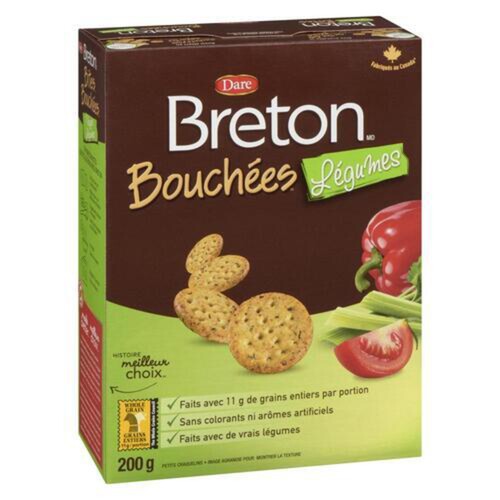 Dare Breton Crackers Veggie Bites 200 g