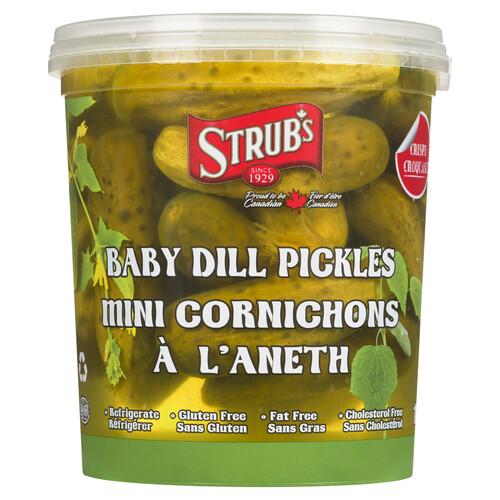 Strub's Refrigerated Pickles Baby Dill 1 L