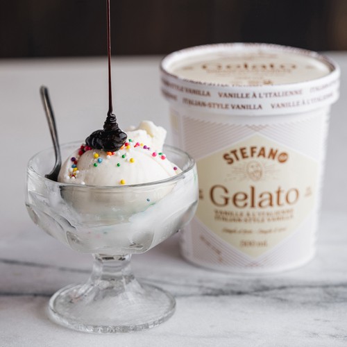 Stefano Faita Gelato Italian Style Vanilla 500 ml