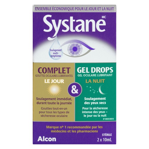 Systane Eye Drops Day & Night 20 ml