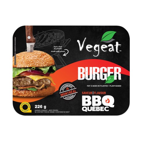 Vegeat Plant Based Burger BBQ 226 g