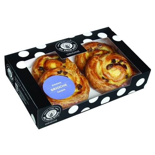 Origine Brioche Raisin 4 x 100 g
