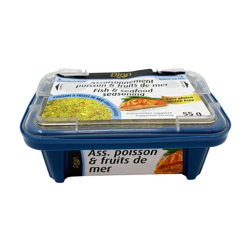 Les Aliments G. Dion Foods Gluten-Free Seasoning Fish & Seafood 55 g