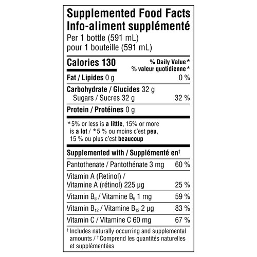 Glaceau Vitaminwater Focus 591 ml (bottle)