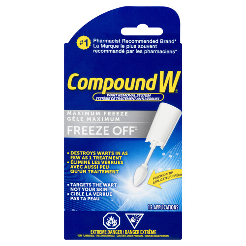 Compound W Wart Removal Freeze Off 80 ml