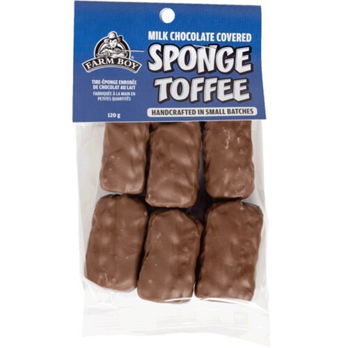 Farm Boy Milk Chocolate Covered Sponge Toffee 120 g