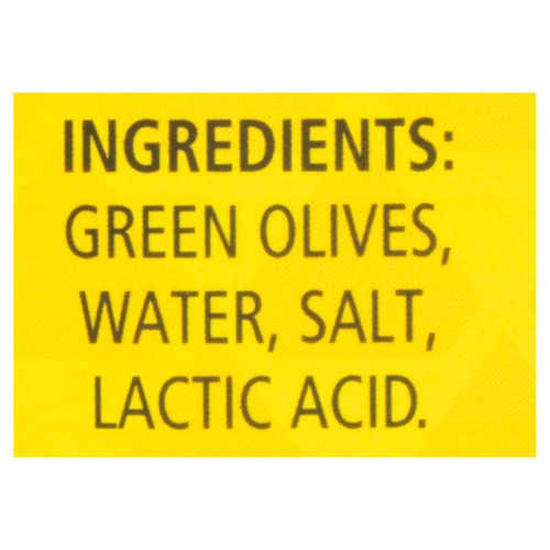 Pastene Canned Pitted Olives Green 398 ml