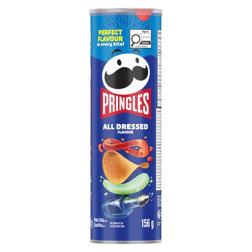Pringles Potato Chips All Dressed 156 g
