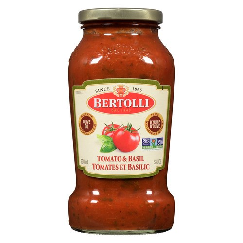 Bertolli Sauce Tomato Basil 630 ml