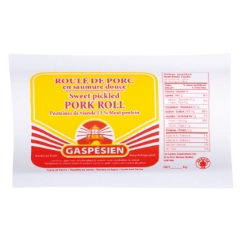Gaspesien Pork Roll Sweet Pickled 