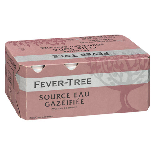 Fever-Tree Club Soda Premium 8 x 150 ml (cans)