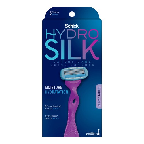Schick Hydro Silk Moisture Care 5 Curve Sensing Blades 1 Pack