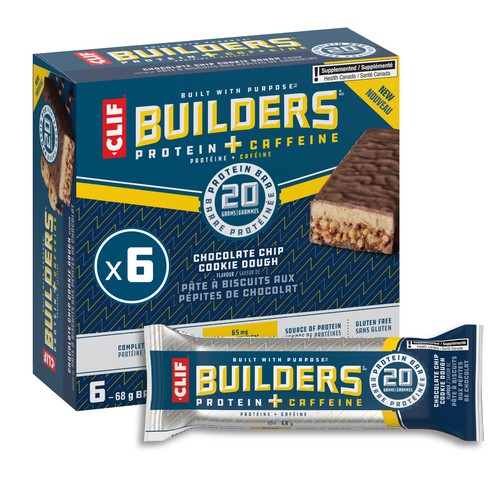 Builders Protein Bars Chocolate Chip Cookie Dough 6 Pack 480 g
