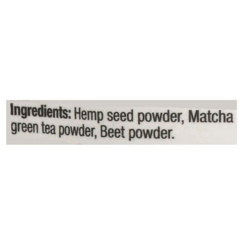 Manitoba Harvest Hemp + Matcha Drink Mix Powder 156 g