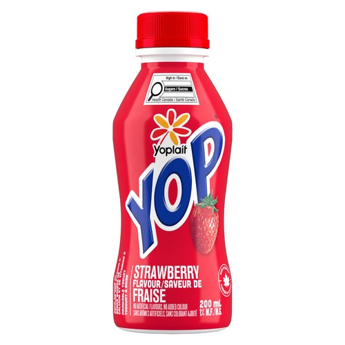 Yoplait Yop 1% Drinkable Yogurt Strawberry 200 ml (bottle)
