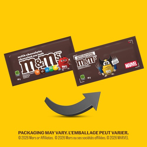 M&M's Milk Chocolate Candies Bag 48 g