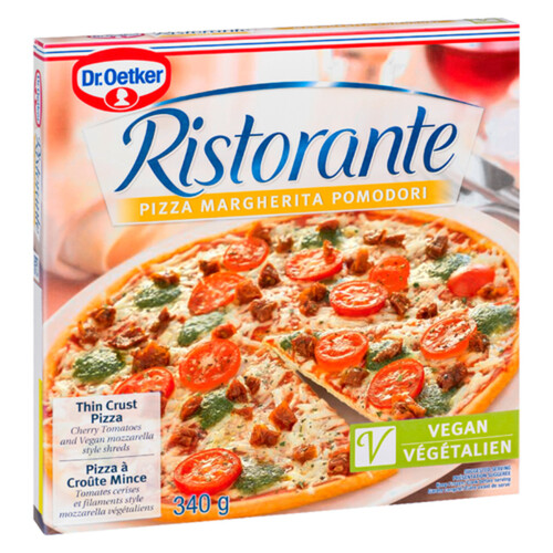 Dr. Oetker Ristorante Frozen Vegan Pizza Margherita Pomodori 340 g