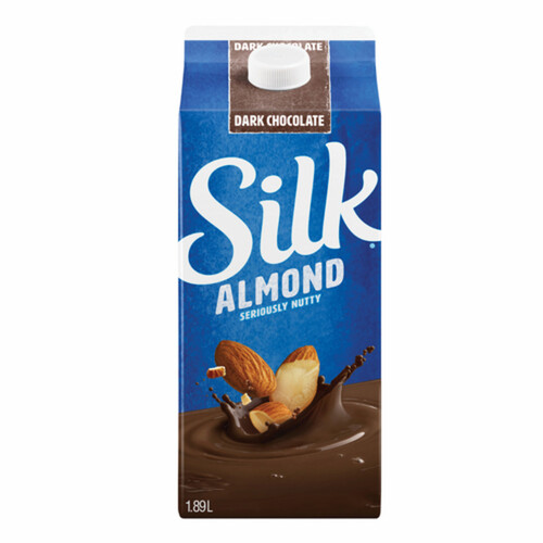 Silk Dairy-Free Almond Beverage Dark Chocolate Flavour 1.89 L