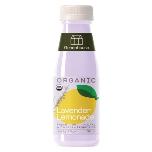 Greenhouse Organic Beverage Lavender Lemonade 300 ml (bottle)