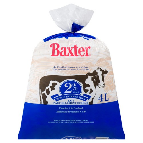 Baxter 2% Poly Milk 4 L