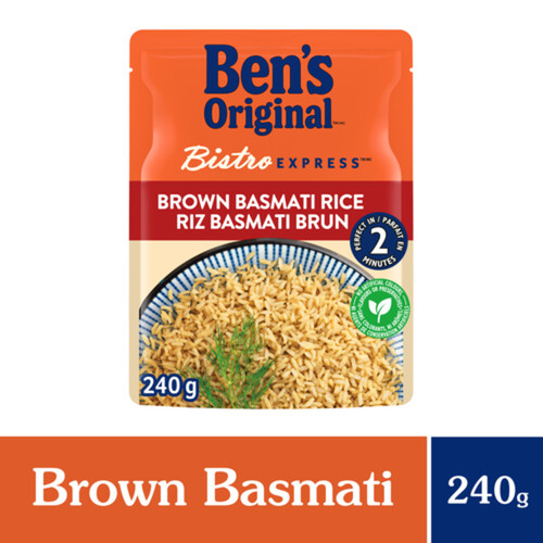 Ben's Original Bistro Express Side Dish Brown Basmati Rice 240 g - Voilà  Online Groceries & Offers