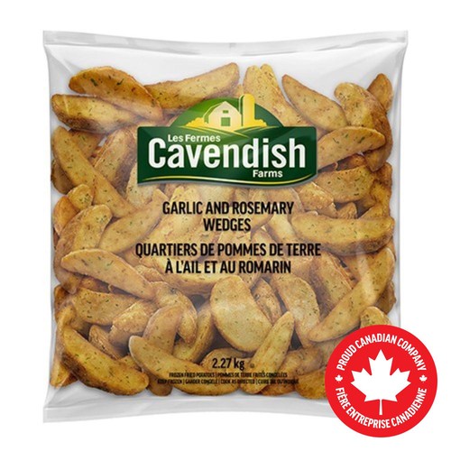 Cavendish Farms Potato Wedges Garlic & Rosemary Club Pack 2.27 kg