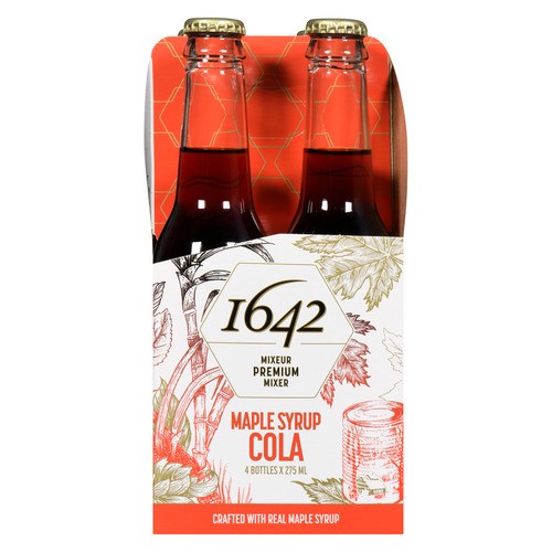 1642 Cola Maple Syrup 4 x 275 ml (bottles)