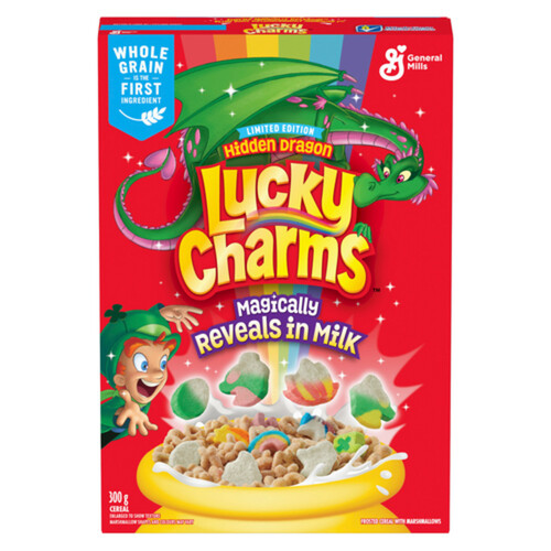 Lucky Charms Cereal with Marshmallows Whole Grains 300 g - Voilà Online  Groceries & Offers