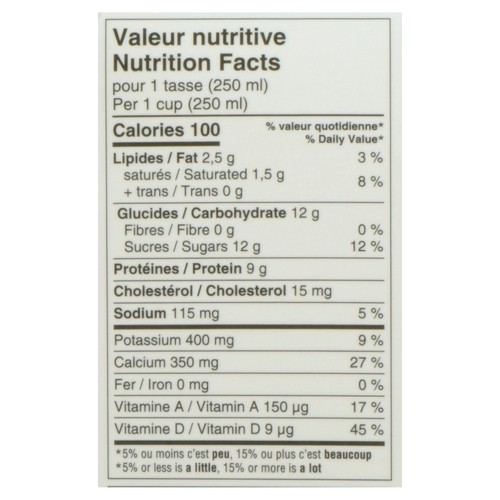 Nutrinor Organic 1% Milk Nordic  2 L