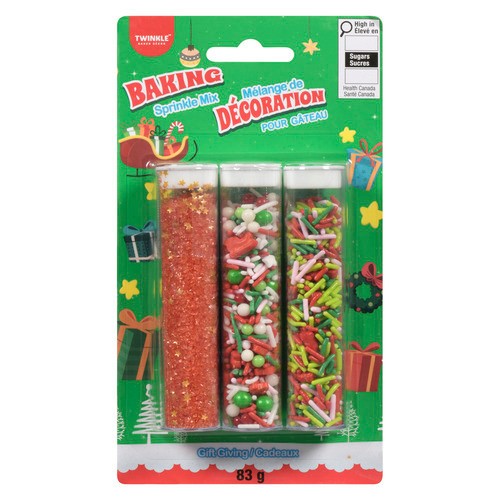 Twinkle Baker Décor Baking Sprinkle Mix Gift Giving 83 g