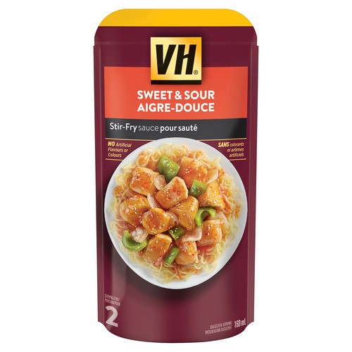 VH Stir-Fry Sauce Pouch Sweet & Sour 160 ml