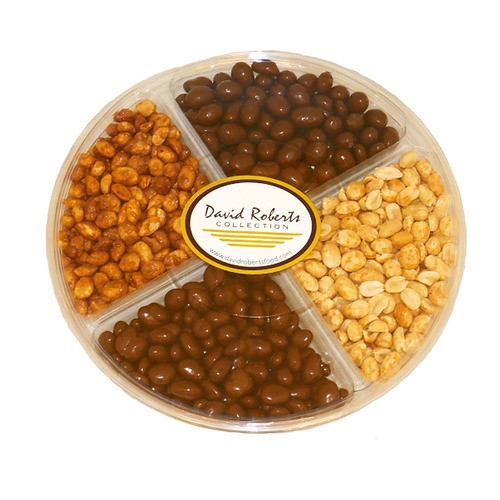 David Roberts Food Snack Tray Peanuts And Chocolate Covered Raisins 670 g