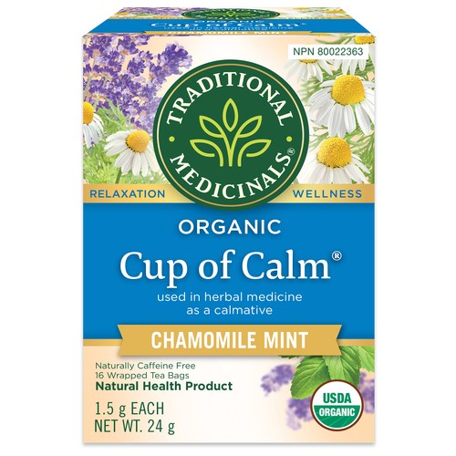 Traditional Medicinals Tea Cup Of Calm 16 Tea Bags