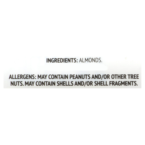 Nature's Nuts Whole Raw California Almonds 907 g