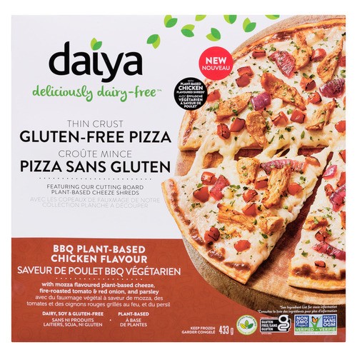 Daiya Plant Based Frozen Pizza BBQ Chicken 433 g