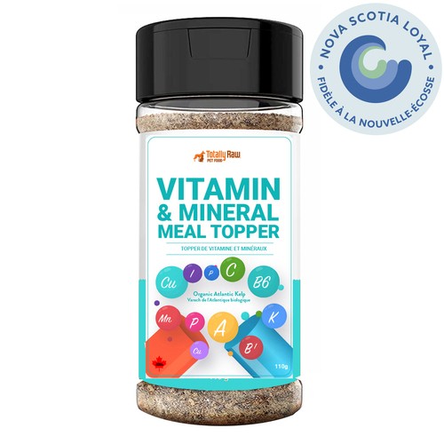 Totally Raw Shaker Vitamin & Mineral Boosters Pet Dog 110 g
