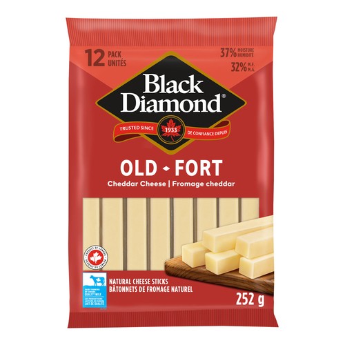 Black Diamond Cheese Sticks Old Cheddar 252 g